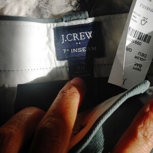 J.Crew Gray 7" Inseam Shorts